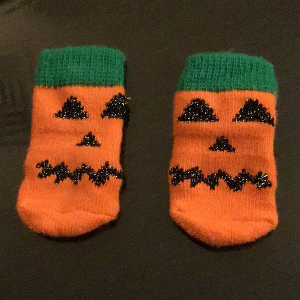Witchy Kitty Halloween Socks